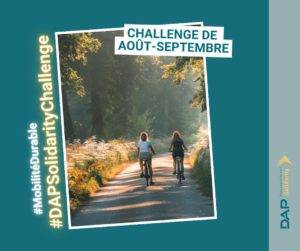 Image décorative pour présenter le challenge d'Aout septembre à propos de la mobilité durable